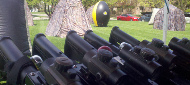 This is a whole new generation of outdoor laser tag.
